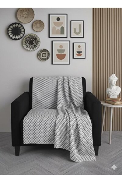 MODALİN Single Printed Pique Seat Cover Breeze 180X230 cm