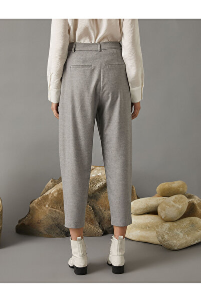 Koton Kalhoty střihu mrkve s vysokým pasem