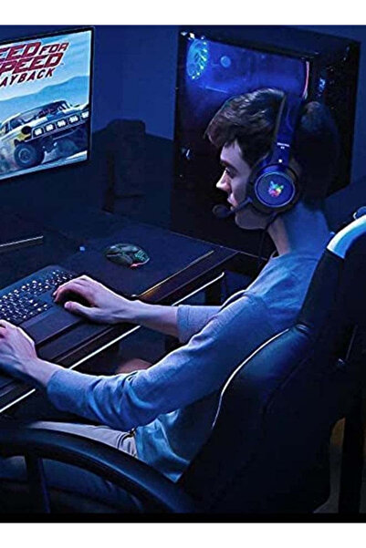 Onikuma K9 Over-Ear Gaming Wired Headphones with Mic for PS4, PS5, Xbox, Nintendo Switch, PC