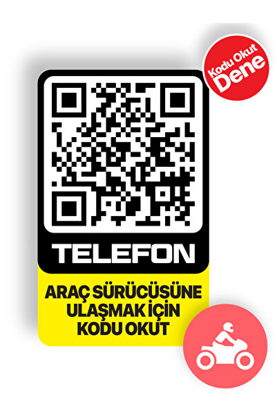 MEO Teknoloji Motosiklet Numaratörü - Numarasız Numaratör - QR Kodlu Numaratö...