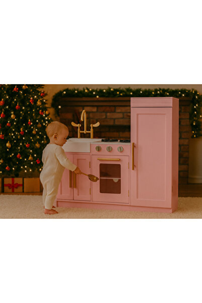 ideal STORE Ξύλινη Κουζίνα Hello Kitty idealSTORE με Φωτάκια LED, Αποσπώμενο ...