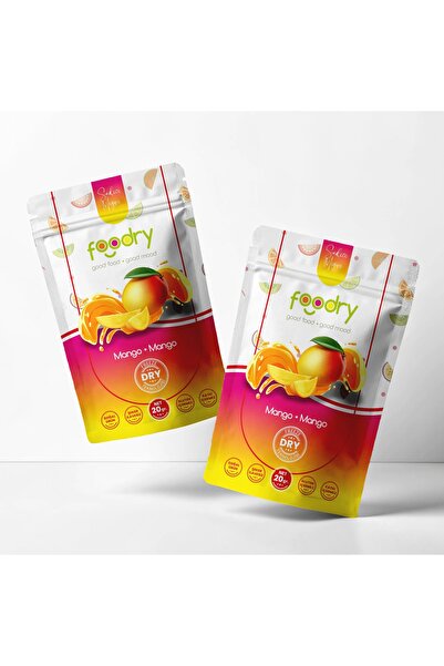 Foodry Freeze-Dry Mango (Freeze Dried Mango) | Dondurularak Kurutulmuş Meyve ...
