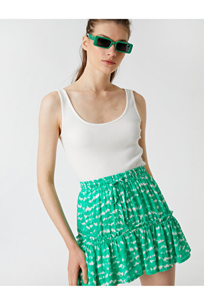 Koton Mini Shorts Fustă Volană detaliată