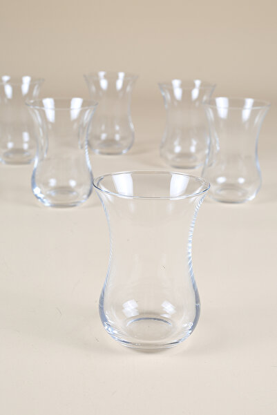 Rakle Pure imported thin glass 6-piece tea cup set 120 cc