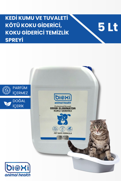 Bioxi Evcil Hayvanlar Için Koku Giderici Dezenfektan 5 Lt | %100 Doğal Ve Güvenli Çözüm