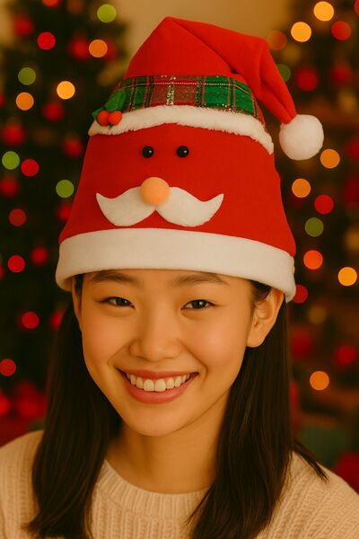 YOYOSO Pălărie tematică Moș Crăciun