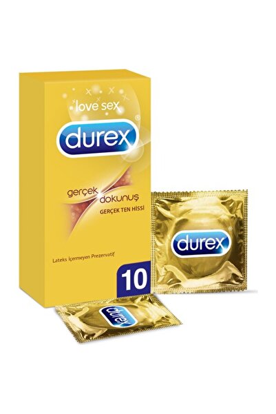 Durex Prz Gercek Dokunus 10 Lu