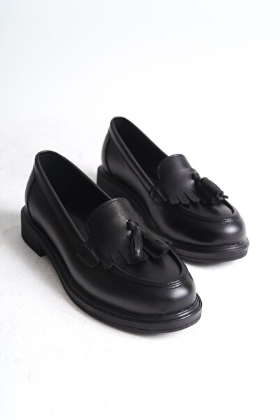 MARSEDO Черни дамски мокасини Lipa - Ежедневни обувки