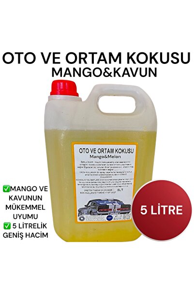 Şimal otokimya market Araba Parfümü/oto Ve Ortam Kokusu Mango Kavun 5 litre