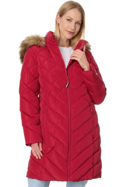 Tommy Hilfiger Women's Coat Tw2Mp186-Cri