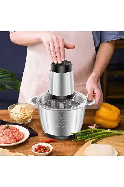 OEM Electric chopper 1000W, 3L stainless steel bowl – fast chopping, large capacity and perfect results