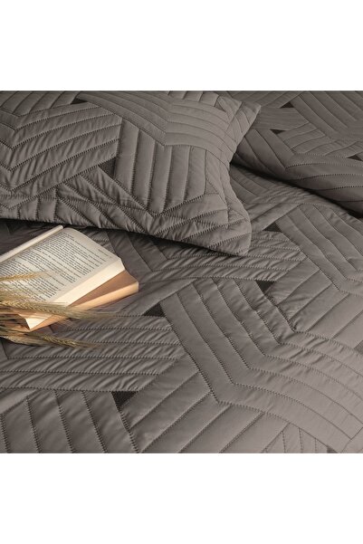 Linens Gray Vita Double Bed Cover Set