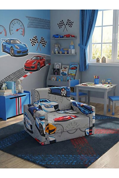 LENSA HOME Çocuk Koltuğu Komple Sünger Katlanabilir Yataklı - Çocuk Minderi (...