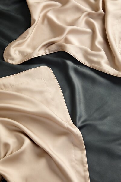 Linens X Tencel ™ Lyocell King Fitted Sheet Anthracite