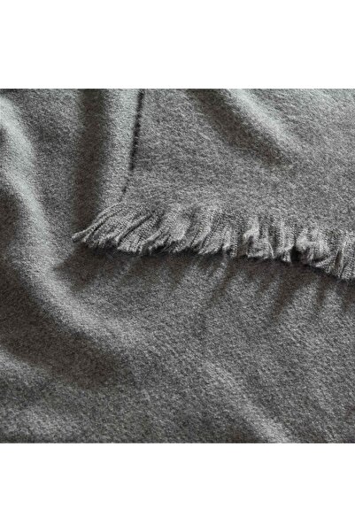 Linens Lunea Throw / Tv Blanket Anthracite Single Size