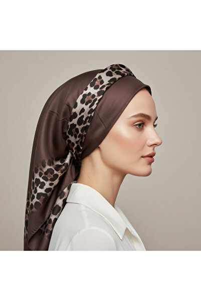 Bonjela Soft Elegant Leopard Patterned Fashion Trend Shawl 70 X180