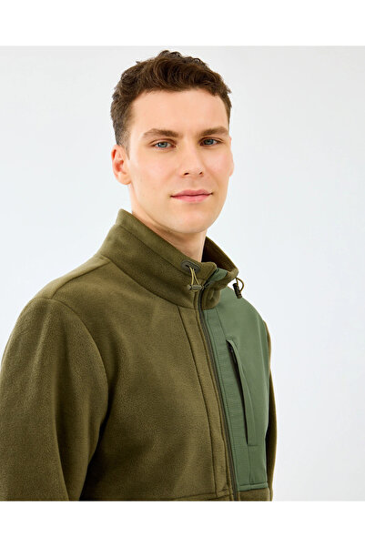 SKECHERS S2520130-0096 m Polar Jacket Men's Polar Khaki Green