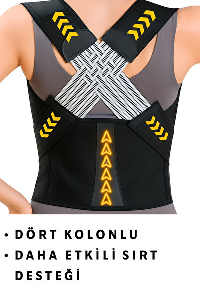 figiza Medikal Ortopedik Dik Duruş Korsesi Kamburluk Duruş Korse Kifoz skolyoz Omuz Sırt Bel Sporcu Korsesi