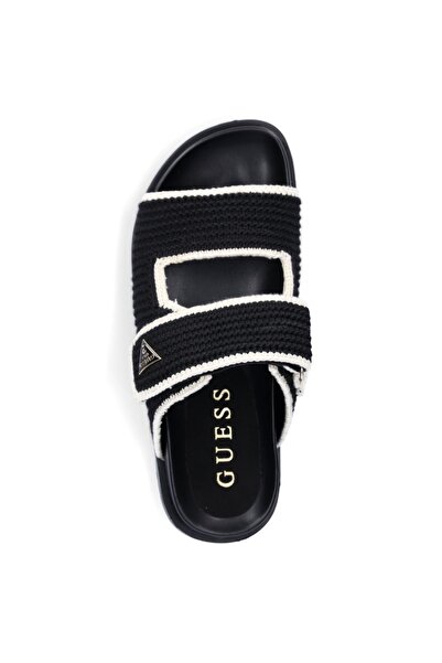 Guess Women's Slippers Fljfdnfab19-Blkcr