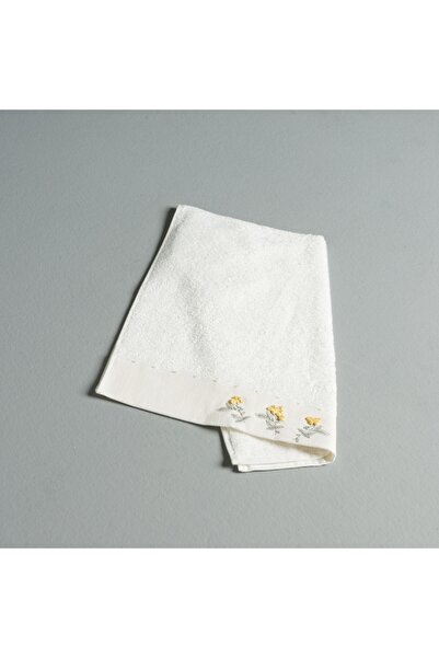 Linens Melody Bamboo 50X85 cm Face Towel Ecru