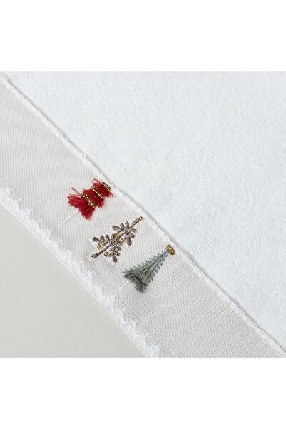 Linens Pine Cotton 30X45 cm Hand Towel Ecru