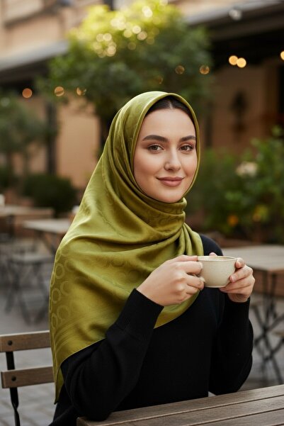 Onur وشاح من قماش الجاكار - منتج متجر أحادي اللون موسمي وعرقي وعالي الجودة