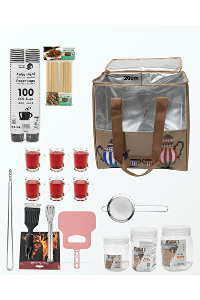 genernic طقم عدة شواء والتخييم متكامل