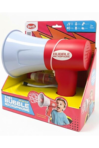 KARSAN Oyuncak Köpük Atan Ses Kayıtlı Megafon Kırmızı 44324G
