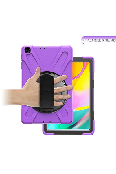 NewFace غطاء تابلت رائع من RDBYDN لهاتف سامسونج جالاكسي T510 Tab A 10.1 (153628) - أرجواني