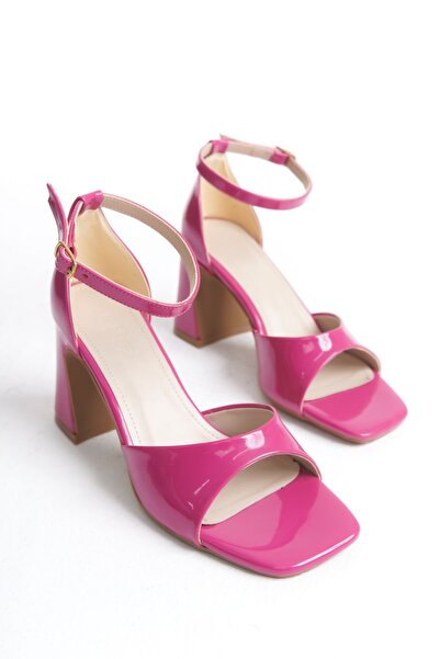 MARSEDO Nadia - Pantofi stiletto casual pentru femei, toc gros și vârf tocit