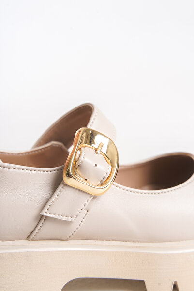 MARSEDO Γυναικεία Loafer με αγκράφα με χοντρό τακούνι casual παπούτσια Keira