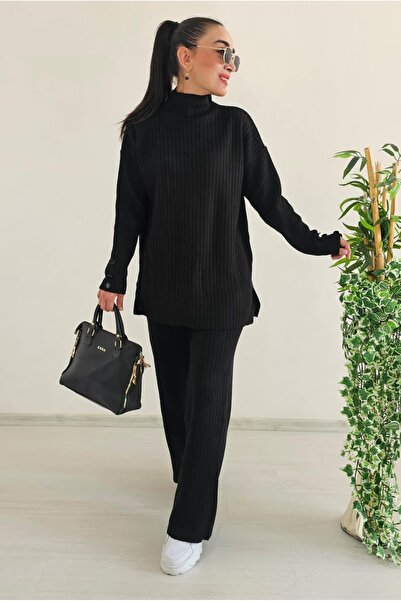 Altı Üstü Butik Σετ πλεκτά με κουμπιά