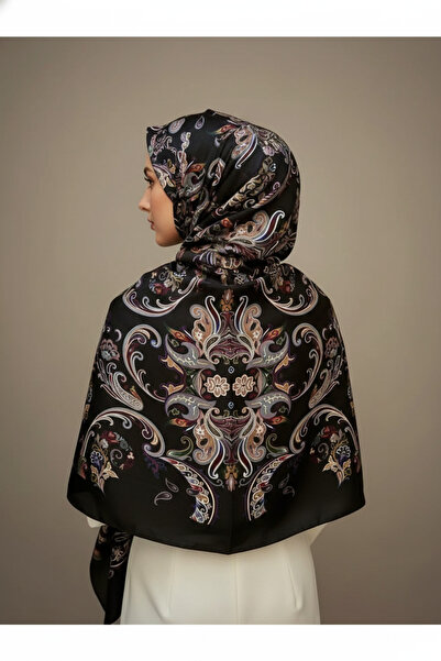 Bonjela شال أنيق بنمط زهرة عثمانية