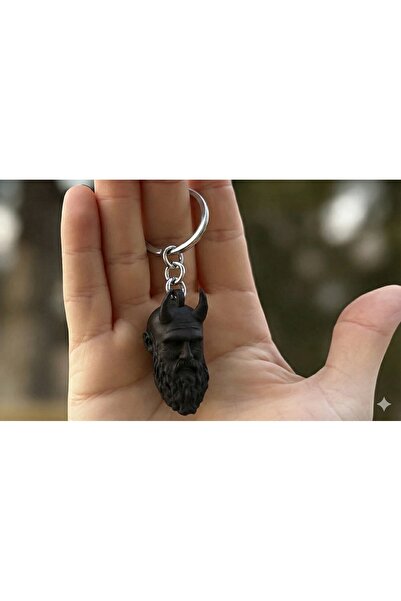 deep3d God of War Mimirs Kafa Anahtarlık ve Çanta Süsü