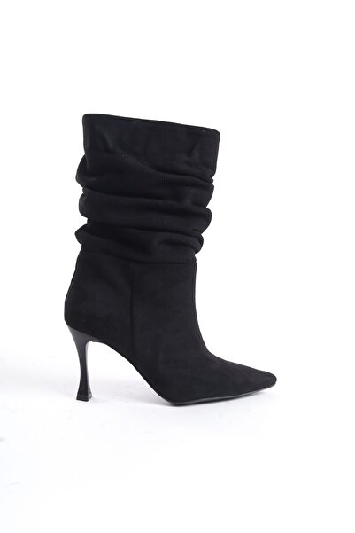 MARSEDO Eternal γυναικείες μπότες - μυτερή μύτη, λεπτό τακούνι, φυσούνα κάτω από το γόνατο Casual σχέδιο