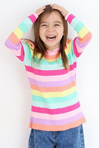 Breeze Colorful Knitwear Sweater for 2-6 Years Old Girls