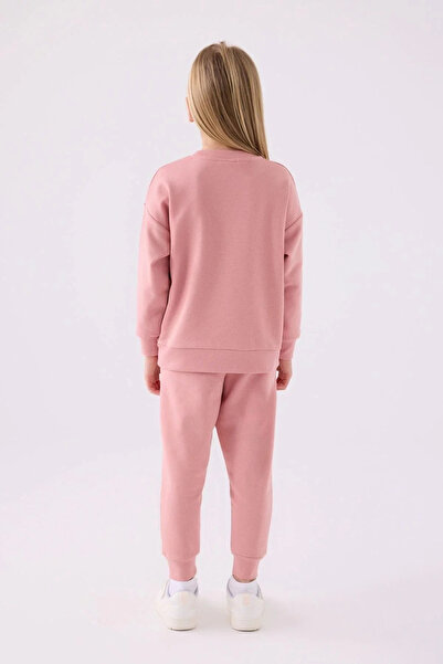 Rolypoly Σετ ροζ αθλητικής φόρμας για κορίτσι