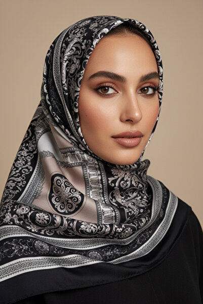 LadyCoco Soft Cotton Circle Patterned Shawl