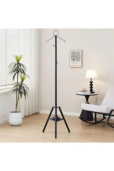 Generic Clothes Freshener Stand, Tall Metal Coat Rack, Floor Standing Garment Hanger & Wardrobe Organizer