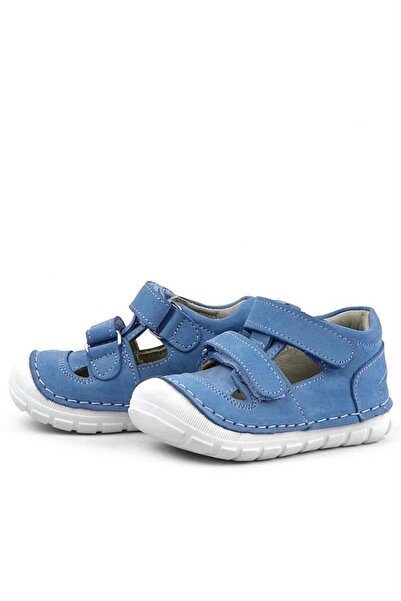 Rakerplus Ruby Genuine Leather Blue Summer First Step Shoes