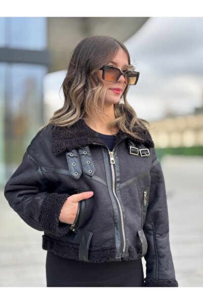 MİS MODA ДАМСКО ПАЛТО SUETSUKUBA С КОЗУМА