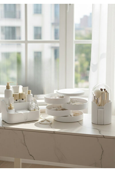 Higienox Olivia Family 3 Lü Makyaj Malzemesi Düzenleyici Seti