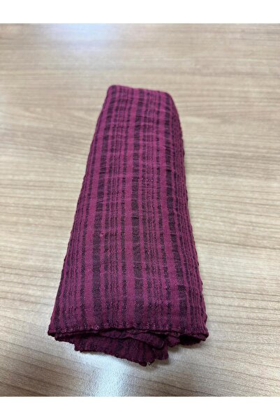 Modakaşmir Misto Cotton Cherry Color Shawl