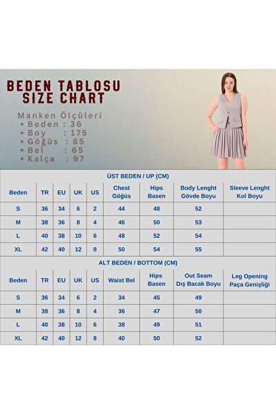 Sortie Collection Women's V-Neck Vest, Pleated Skirt Striped Bottom Top Set