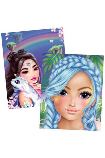 Top Model TOPModel Stick & Shine - Coloring Book0412470_A