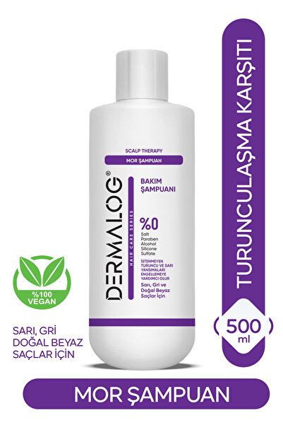 DERMALOG Turunculaşma Karşıtı Silver Mor Şampuan 500 ml