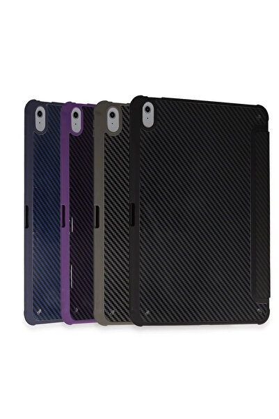 NewFace حافظة متوافقة مع آيباد برو 13 (2024) من RDBYDN، حافظة تابلت بلون الكربون - (175633) بنفسجي غامق