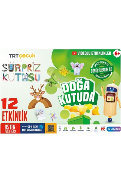 USTURLAB Surprise Box Nature 2nd in BoxPrint Activity Box 6 Educational Games