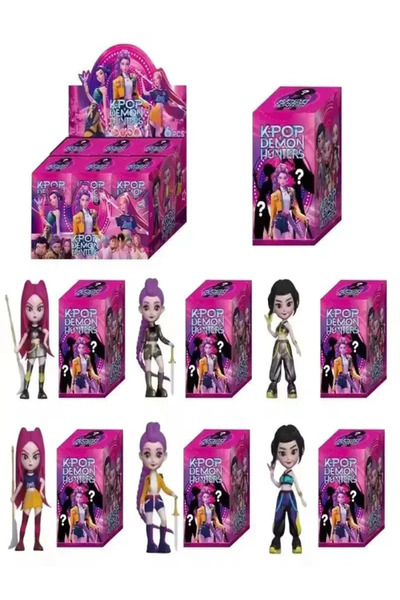 Amigo Kpop Devil Hunter Surprise Figure - Rumi/Zoe/Mira (PVC), 4+
