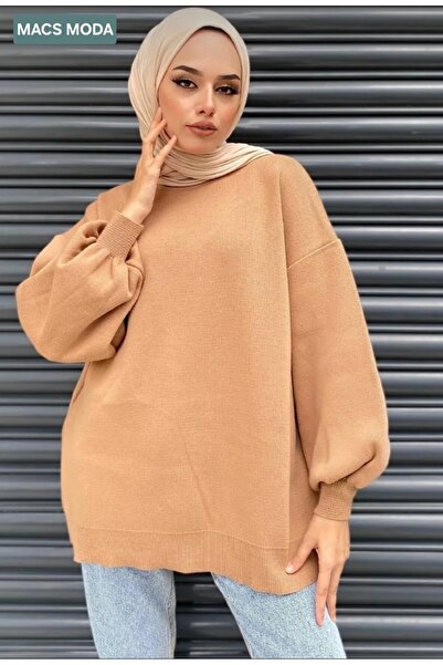 Macs Moda Biscuit Half-Thigh Knitwear Sweater